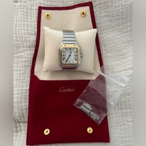 Woman's Santos De Cartier watch